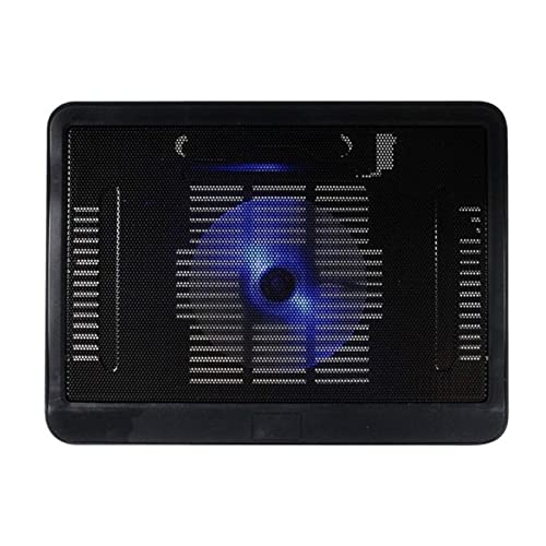 DieffematicZJ Support Ordinateur Portable Portable Ultra Slim USB Powered Gaming Laptop Cooling Pad 1 Quiet Fans Adjustable Heightening Pad Support