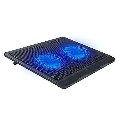 DieffematicZJ Support Ordinateur Portable Cooling Base Laptop Cooling Pad Gaming Laptop Stand Cooler Two Fans Notebook Stand for Laptop