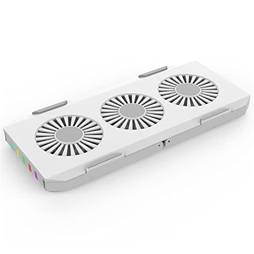 DieffematicZJ Support Ordinateur Portable Gaming Laptop Cooler Light Powerful Air Flow Portable Foldable Notebook Cooling Pad Stand
