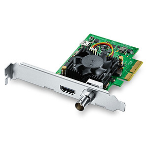 BLACKMAGIC Carte d'acquisition Blackmagic Design DeckLink Mini Recorder 4K PCIe 4K DCI HDMI SDI