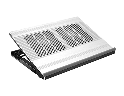 Ventilateur PC Portable Refroidisseur PC Portable Support De Refroidisseur Pour Ordinateur Portable En Alliage D'aluminium De 12 À 17 Pouces Refroidisseur Pour Ordinateur Portable USB À 2 Ports Ventil