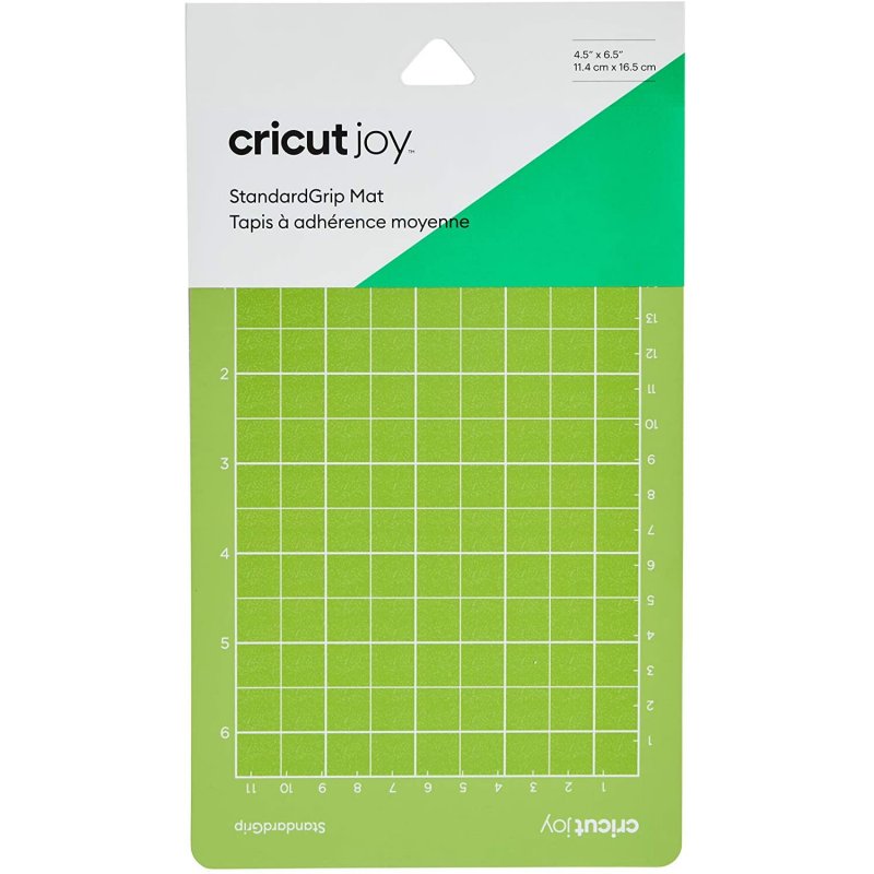 cricut Joy StandardGrip Tapis de découpe adhésif 11,4 x 16,5 cm Green