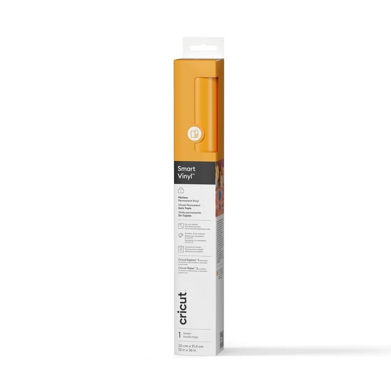 cricut Vinyle adhésif Cricut Smart Vinyl Yellow Permanent Mat 330 mm