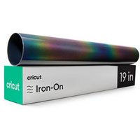 Thermocollant reflechissant pour machines de decoupe Cricut Arc-en-ciel