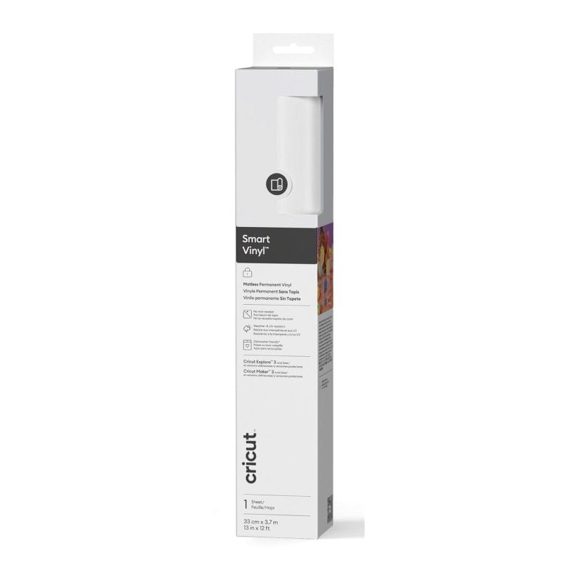 cricut Vinyle de transfert thermique Cricut Smart Vinyl Matless White mat 33 cm x 3,7 m