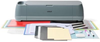 cricut Machine de découpe intelligente Cricut Maker 4 bleue pack Essentials