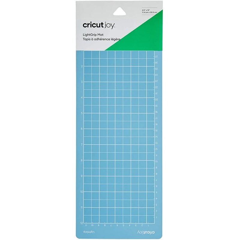 cricut Joy LightGrip Tapis de découpe adhésif 11,4 cm x 30,5 cm Blue