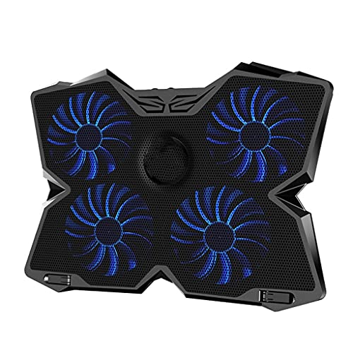 Laptop Cooler Laptop Cooling Pad Laptop Fan Cooler Notebook Adjustable Speed with 4 Fans for 14 -17 Laptop