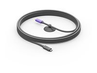 Logitech - Cable USB de type-C - 24 pin USB-C pour 24 pin USB-C - 5 m