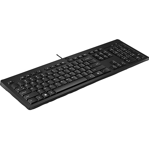 Le clar HP 125 (filaire), qui dispose de trois zones et d'une circonférence de touche complète, dispose de pieds réglables de 0 à 6 degrés pour une saisie confortable. Un indicateur LED pour le bouton de verrouillage, le bouton NUM et le verrouillage de la fonction indiquent quand ces fonctions sont actives. La connexion de périphériques peut s'avérer lourde et longue. Qui a besoin de cela La connectivité USB plug-and-play simple vous permet de connecter rapidement votre clar et de continuer votre journée de travail. Vous devriez vous sentir bien lors de l'achat et de l'utilisation de produits. Avec ce clavier, vous pouvez avoir une conscience claire, car il est fabriqué à partir de plus de 50 de plastique recyclé et contribue ainsi à la protection de l'environnement. Avec une utilisation quotidienne, la saleté et les impuretés s'accumulent sur votre clavier. Au fil du temps, cela peut affecter les fonctionnalités. Étant donné que ce clavier est conçu pour un nettoyage quotidien avec des lingettes désinfectantes, il peut être facilement nettoyé en un rien de temps.