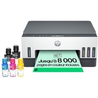 Imprimante tout-en-un HP Smart Tank Plus 7005 Jet d'encre couleur Copie Scan Blanc et gris
