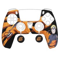 Kit de protection en silicone pour manette Kxlicences Dualsense Naruto Orange