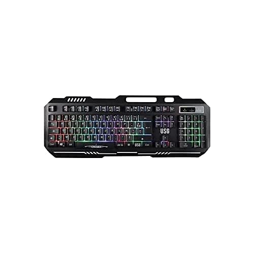 Clavier à membrane 7 touches anti-ghosting Connectique USB 2.0 câble de 1,5 m Compatible windows 10, windows 8 et windows 7