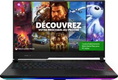 Ordinateur portable Ecran 17,3'' 300 Hz