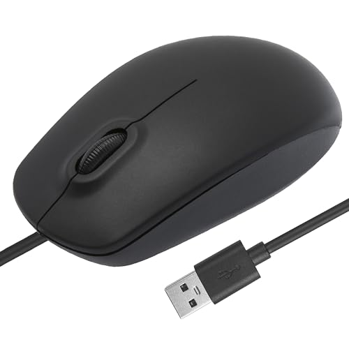 ???? Facilitez-vous le travail sur ordinateur et laptop Utilisez notre souris optique Ambidextre filaire pour naviguer facilement sur votre PC et votre PC portable. ???? Travaillez confortablement Cette souris optique est conçue pour s'adapter parfaitement à votre main grâce à un design épuré et ergonomique. Elle dispose de 3 boutons et une molette de défilement pour une utilisation confortable. ✅ Profitez d'une navigation extrêmement précise Avec notre souris usb filaire, vous pourrez naviguer avec la plus grande précision et actionner facilement les boutons ou scroller. ✅ Design moderne et compact Emportez votre souris avec vous lors de tous vos déplacements. Pratique, sa liaison filaire vous assure que vous ne manquerez jamais de piles ou de batterie. ✅ Une garantie de 2 ans qui répond à vos attentes Notre priorité est de vous offrir des produits de qualité. Vous pouvez donc vous procurer ce produit sans hésitation et nous contacter en cas de doute, de question ou de problème.