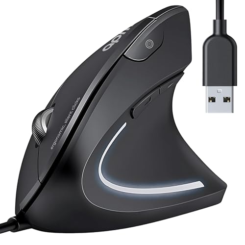 ✅ Conception ergonomique verticale Encourage une posture plus naturelle pour réduire la fatigue du poignet. ✅ Réglage de la sensibilité Ajustez les DPI de 1200 à 3600 selon vos besoins pour plus de contrôle et de fluidité. ✅ Silencieuse et discrète Profitez de clics silencieux pour travailler sans bruit dans un environnement calme. ✅ Prise en main confortable Revêtement doux et agréable, conçu pour un usage prolongé sans inconfort. ✅ Navigation optimisée 6 boutons intégrés dont un bouton “suivant précédent” pour une navigation web plus rapide. ✅ Fiabilité et support client français Marque APM, garantie qualité avec un service client basé en France et disponible 7j 7.