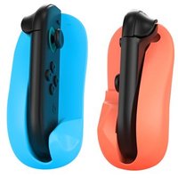 Support souris Joy-Con Alpha Omega Players Bleu et Orange pour Nintendo Switch 2