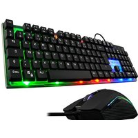 Pack Gaming Souris Clavier The G Lab Combo Zinc