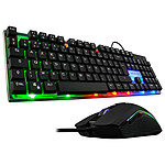 Clavier membrane anti ghostingThe G Lab propose ici dans ce pack Combo Zinc un clavier membrane, qui vous mènera vers la victoire ! Grâce à l''antighosting oubliez les actions non intentionnelles ou les touches pas prises en comptes. D''un autre côté vous pourrez également profiter d''un 6key rollov...