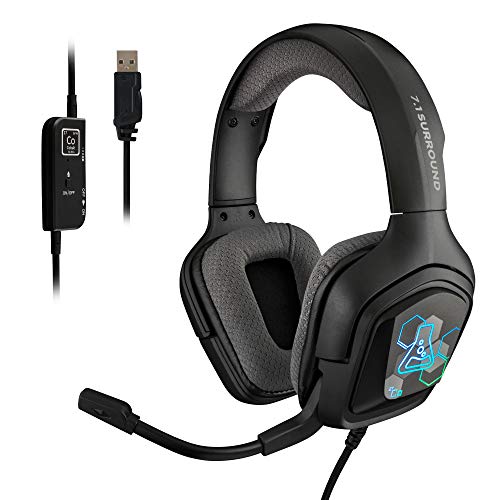 Son 7.1 surround immersif. plongez au coeur de l’action en immersion totale grâce à la technologie 7.1 surround sound du korp cobalt 7.1. profitez d’un environnement sonore quasi réel à partir de 7 enceintes virtuelles pour entendre le moindre bruit à 360°. vous serez toujours en mesure de localiser vos adversaires avec précision et ainsi prendre l’avantage sur eux. les basses ont été particulièrement renforcées grâce à la technologie xtra bass sound system. microphone flexible précis. le microphone du casque gaming korp cobalt 7.1 propose un r