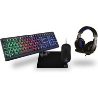 Pack gaming 4 en 1 The G Lab Combo Selenium Noir