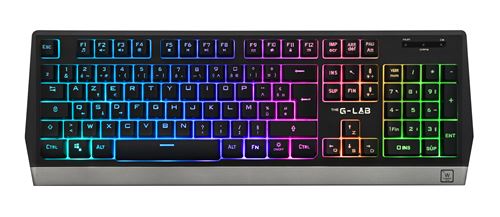 Fnac.com : Livraison gratuite dès 25 € d'achat. Clavier Gaming sans fil The G Lab RGB Keyz Tungsten Noir et Gris Accessoire console de jeux. Pré commandez, achetez et vendez vos jeux vidéo, consoles PS3, Wii, Xbox360, 3DS, PS Vita et accessoires de jeux.
