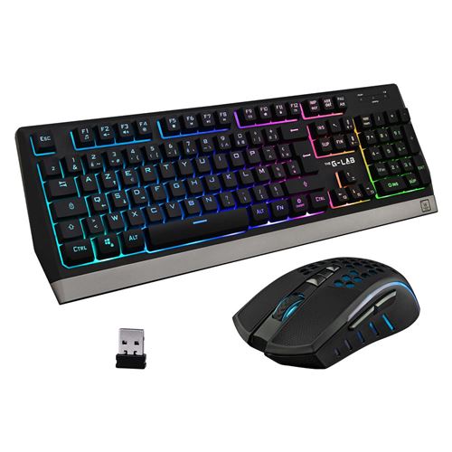 Fnac.com : Livraison gratuite dès 25 € d'achat. Pack Gaming Clavier Souris sans fil The G Lab Combo Tungsten RVB Noir Accessoire console de jeux. Pré commandez, achetez et vendez vos jeux vidéo, consoles PS3, Wii, Xbox360, 3DS, PS Vita et accessoires de jeux.