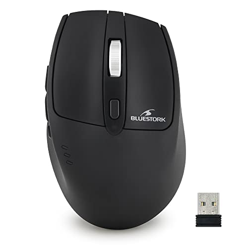 Ergonomique Pratique. La prise en main de la souris sans-fil R2 a été prévue pour convenir à toutes les tailles de mains !Ses clics silencieux et son indicateur de niveau de batterie assureront une utilisation sereine. Installation rapide sans driver. Pas besoin de driver grâce à la compatibilité universelle de la souris sans-fil R2 ! Branchez le récepteur USB sur votre ordinateur, synchronisez et commencez à naviguer. Longue autonomie charge rapide. La batterie de la souris sans-fil R2 a été étudiée pour avoir une autonomie longue durée allant jusqu’à 90 jours. De plus, elle se recharge en 2h seulement ! Portée supérieure à 10m. Grâce à son capteur performant PAW3065 allant à plus de 10m, la souris sans-fil R2 vous libère des contraintes de portée habituelles. 7 boutons – 3 vitesses. Les 7 boutons de la souris sans-fil R2 vous permettent une navigation fluide et maîtrisée. De plus, ses 3 niveaux de DPI vous offrent la possibilité de choisir la vitesse qui vous convient !