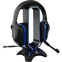 Micro casque gaming avec support The G Lab Combo Cobalt Noir Edition Limitée