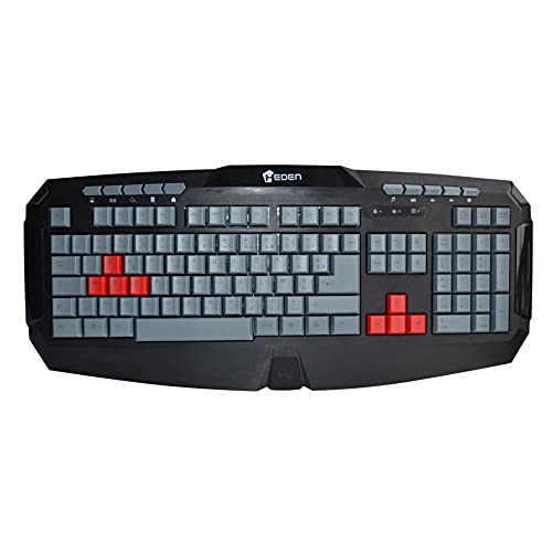 Avec son design conçu pour le gaming et son excellente ergonomie, le clavier de jeu Heden Evil Keybo