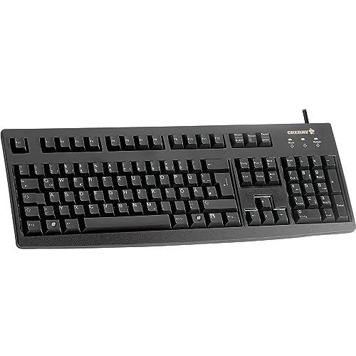 Clavier filaire standard Équipé de la technologie NTK pour des touches agréablement douces. Idéal pour les applications industrielles Touches faciles à nettoyer Particulièrement utile dans les lieux de travail où le clavier est fréquemment exposé à la poussière et ou à la saleté Marquage des touches résistant à l'abrasion Même après des années d'utilisation, les lettres du clavier restent parfaitement lisibles et ne s'effacent pas Caractéristiques standardisées des switchs (boutons en élastomère avec switchs à contact à membrane) 20 millions d'actionnements par bouton individuel sans perte de qualité d'entrée Recyclable Les principaux composants du clavier peuvent être recyclés et utilisés pour créer de nouveaux produits et éviter les déchets inutiles