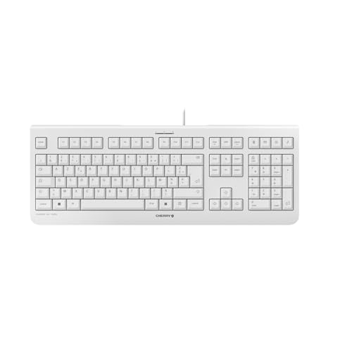Clavier de bureau plat, filaire en full-size, y compris curseur et pavé numérique Une technologie de base solide, optimisée pour les exigences professionnelles au bureau ou à la maison Fiable Marquage des touches durable, jusqu’à 10 milliions d’actionnements par touche sans perte de qualité de saisie, homologation GS (« Geprüfte Sicherheit » - Sécurité contrôlée) et label « Blauer Engel » - Ange bleu Frappe silencieuse Les touches sensitives à course courte permettent une frappe précise et rapide, pour un travail silencieux même au sein d'un bureau paysager avec de nombreux ordinateurs Fonctionnalités utiles 4 touches supplémentaires (accès rapide à la calculatrice, au courrier électronique, au navigateur et au mode veille) et 3 LED d'état bleues pour les touches CAPS LOCK, NUM et SCROLL Plug Play via port USB Il suffit de le brancher sur le port USB-A de votre terminal et de commencer à travailler directement (câble de 180 cm de long pour une flexibilité suffisante) Disponible en noir et en blanc grisé