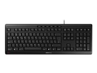 CHERRY STREAM KEYBOARD DESKTOP Clavier 105 10 touches USB noir (ES) (Version Espagnole ES-2)