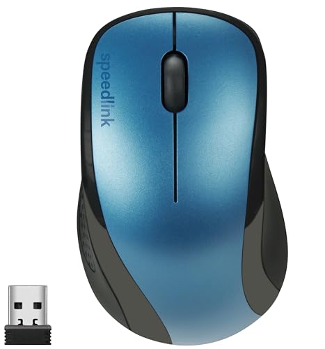Souris à trois boutons sans fil Technologie radio 2, 4GHz d'une portée de 10m Capteur optique précis d'une résolution de 1.200dpi Sensibilité du capteur réglable sur trois niveaux Installation rapide et simple – sans pilote