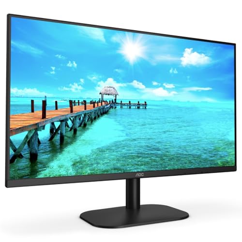 AOC 27B2AM Monitorius AOC 27B2AM 27inch VA FHD 1920x1080 16 9 4000 1 250cd m2 178 178 75Hz 4ms HDMI1.4 VGA 27B2AM