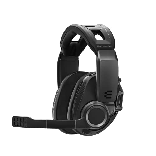FAIBLE LATENCE – Le casque gaming sans fil GSP 670 offre une connexion Bluetooth sans perte et une technologie faible latence avancée pour créer une expérience sonore fluide PRÉSÉLECTIONS AUDIO PERSONNALISÉES – Activez le mode Surround 7.1 et personnalisez vos réglages audio via l’application Sennheiser Gaming Suite pour une immersion ultime dans vos jeux MICRO FLIP TO MUTE – Microphone de qualité professionnelle avec reduction de bruit qui supprime les bruits de fond et de respiration avec fonction flip to mute (se coupe quand on le remonte) B