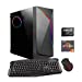 Hyrican Onyx 6510 AMD Ryzen 5 2600 16 Go DDR4 SDRAM 1480 Go HDD SSD Noir PC Windows 10 Home Onyx 6510, 3,4 GHz, AMD Ryzen 5, 2600, 16 Go, 1480 Go, Windows 10 Home