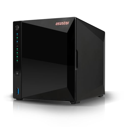Équipé d'un processeur quad-core Realtek RTD1619B 1,7 GHz Ethernet ultra-rapide 2,5 Gigabit. 2 Go de RAM DDR4 Écran interne puissant amélioré, transcodage fluide des vidéos 4K Prise en charge Wake on LAN et Wake on WAN Btrfs iSCSI Snapshots Montage sans outil