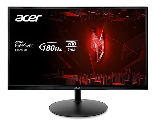 Moniteur Gaming Standard Nitro XF240YS3biphx - 23,8'' (60cm) 16 9 - FHD (1920x1080) - 180Hz - Dalle LED VA, Flat, 4ms (GTG) 1ms(VRB) - 1xHDMI(2.0) 1xDP(1.4) Audio Out, - câbles HDMI Réglable en hauteur Garantie 2ans Standard