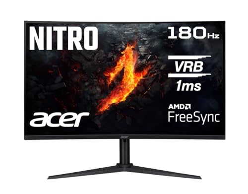 Ensemble de fonctionnalités Moniteur de jeu 16 9 avec une résolution de 2560 x 1440 dpi, écran incurvé VA avec rétroéclairage LED. Taux de récupération DP 180 Hz, HDMI 144 Hz, HDR 400, temps de réponse 5 ms (GTG), 1 ms (VRB), connexions 2 x HDMI 2.0, 2 x DP 1.4, sortie audio, 2 haut-parleurs W x 2, support mural 100 x 100 TECHNOLOGIE DE SYNCHRONISATION AMD FreeSync Premium ajuste la fréquence d'images du moniteur à celle de la carte graphique, garantissant ainsi un minimum de rafraîchissement. 120 Hz en FHD et à des fréquences d'images minimales (LFC). Lorsque la fréquence d'images tombe en dessous du minimum d'affichage pris en charge, le LFC garantit que ce minimum d'écran est garanti et que le jeu reste fluide. TYPE D'AFFICHAGE Les écrans VA offrent aux utilisateurs un contraste élevé et des angles de vision stables sous un large éventail de points de vue. La technologie HDR offre une luminosité uniforme, de forts contrastes et des couleurs intenses par rapport aux images normales. MOTIF Les écrans incurvés Zero Frame combinent les avantages d'un champ de vision naturel et d'un champ de vision plus large. Ils offrent à l'utilisateur une meilleure vue d'ensemble et, combinés à d'autres appareils, ils permettent de créer des configurations multi-écrans presque sans frontières. Contenu de la boîte Câble XZ322QUV3 HDMI, DP