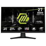 Conçu pour les joueurs en quête de performance, l''écran gaming MSI MAG 274QF X24 est un moniteur de 27 pouces en résolution WQHD 2560 x 1440. Grâce à sa dalle Rapid IPS, il offre des couleurs précises et lumineuses, avec une couverture atteignant 130 sRGB et 96 DCI-P3. Avec un taux de rafra ici...