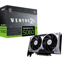 MSI GeForce RTX 5060 8G VENTUS 2X OC, Carte graphique 3x DisplayPort, 1x HDMI La MSI GeForce RTX 5060 8G VENTUS 2X OC est une cart
