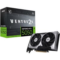 Carte graphique MSI Nvidia GeForce RTX 5050 8G VENTUS 2X OC blanc