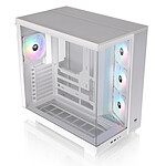 Avec le boitier PC Thermaltake View 380 XL TG ARGB, donnez une nouvelle dimension à votre configuration PC. Ce boîtier Mid Tower ATX au design à double chambre conjugue élégance et performance. Ses panneaux en verre trempé, ses quatre ventilateurs ARGB Lite préinstallés et sa compatibilité ave...