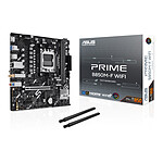 La carte mère ASUS PRIME B850M-F WIFI met à votre portée toute la puissance de la plateforme AMD AM5 dans un format Micro-ATX compact et accessible. Compatible avec les processeurs Ryzen 9000, elle prend en charge la mémoire DDR5, les interfaces PCIe 5.0 et offre une connectivité sans fil de pointe ...