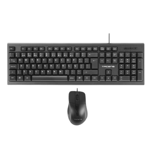 COMBO CLavier Souris PROFESSIONNELS Le Tacens Anima ACP0 est un combo composé d'un clavier à membrane haute performance et d'une souris ergonomique professionnelle, tous deux dotés d'une durabilité accrue et d'une conception éco-optimisée pour réduire la pollution et augmenter les économies d'énergie CLAVIER À MEMBRANE DE HAUTE QUALITÉ le clavier combiné ACP0 est doté d'un clavier à membrane optimisé pour une frappe de haute performance, parfait pour une frappe précise SOURIS ERGONOMIQUE la souris optique du combo est équipée d'un capteur de 2000 DPI et de commutateurs mécaniques HUANO, vous offrant une précision optimale pour les meilleurs résultats à la maison comme au bureau COMPATIBILITÉ TOTALE Le Combo Tacens Anima Professional est compatible avec les systèmes Windows, Mac et Linux. En outre, l'ACP0 dispose d'une connexion USB 2.0, de la langue anglaise et d'un port USB 2.0