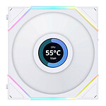 Le Lian Li Uni Fan TL LCD Wireless 120 Reverse Blade repousse les limites du refroidissement PC en combinant innovation visuelle et technologie sans fil. Son écran LCD IPS 1,6 affiche vos données système ou vos animations favorites, tandis que son système ARGB et ses pales inversées offrent un...