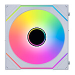 Le ventilateur Lian Li Uni Fan SL-Infinity Wireless 120 combine refroidissement performant et esthétique spectaculaire. Grâce à sa technologie sans fil L-Wireless Sync et à son effet miroir infini unique, ce ventilateur ARGB 120 mm illumine votre configuration sous tous les angles tout en garantissa...