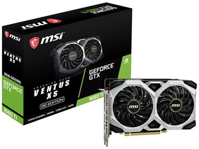 Carte graphique Modèle : GeForce GTX 1660 TI Utilisation : Gaming