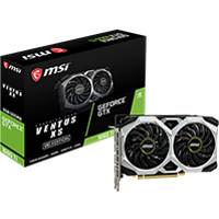 Carte graphique MSI GTX 1660 Ti Ventus XS 6G OC 1660Ti/6Go/HDMI/DP